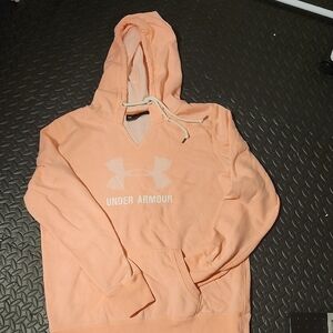 Under Armour Peach Hoodie - Size Large